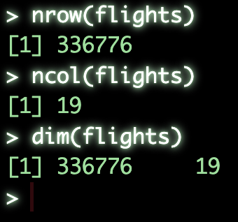 output of structure queries